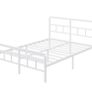 4ft6 Double Bed Frame with Curved Headboard Image 2