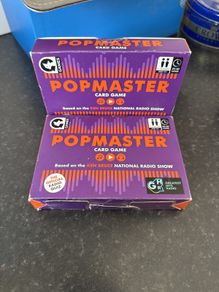 Pop master card game 2boxes sealed
