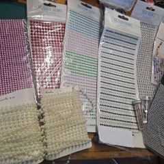 Wedding decorations. Card making. Diamonds, stars, pearls, hearts ART CRAFT SUPPLIES