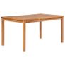 5 Piece Garden Dining Set Solid Teak Wood Image 8