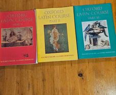 Oxford Latin Course. Part 1-2-3. By Maurice Balme And James Morwood. 3 X First Edition Large Volume Paperback In Good Condition.  See Photos For Same.