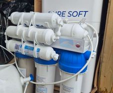 Reverse 7 stage osmosis set+ water softening system
