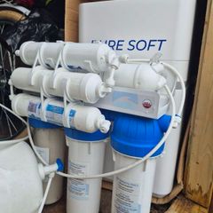 Reverse 7 stage osmosis set+ water softening system