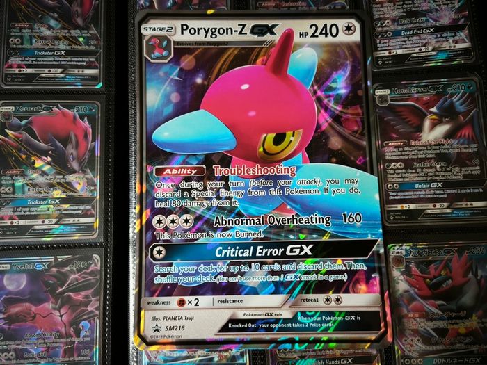 Porygon-Z GX ! Jumbo Oversized Card ! Promo from Sun & Moon Era ! 2019 ! Pokemon Card !