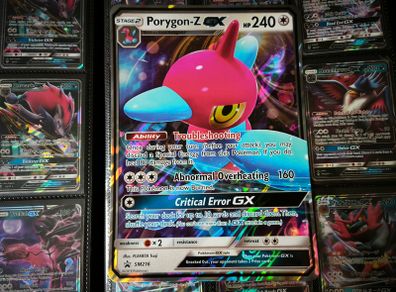 Porygon-Z GX ! Jumbo Oversized Card ! Promo from Sun & Moon Era ! 2019 ! Pokemon Card !