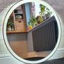 LED Bathroom Mirror Demister Fog Free 80cm Image 2