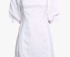 Bik Bok Giselle Off shoulder broderie anglaise dress size S