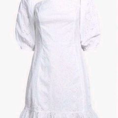 Bik Bok Giselle Off shoulder broderie anglaise dress size S