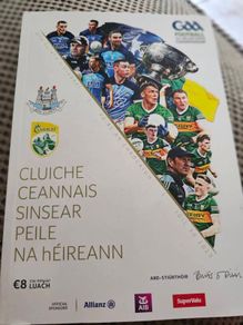 All Ireland final programme Dublin v Kerry 2023
