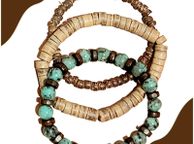main image for ad Men Set of bracelets Jewelry Gift with elasticized string