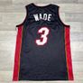 Vintage Champion Miami Heat Dwayne Wade NBA Basketball Jersey Shirt Mens Large Image 2