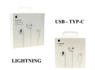 Apple Wired Earphones(type C And Lightning)