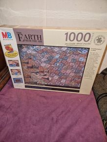Brand New 1000 piece Cotton Fabrics Drying in the Sun in Jaipur puzzle - Sealed