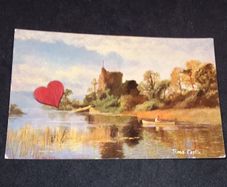 Ireland Postcard : Ross Castle , Killarney , Co. Kerry , " S. Hildesheimer " Postcard - 1920s