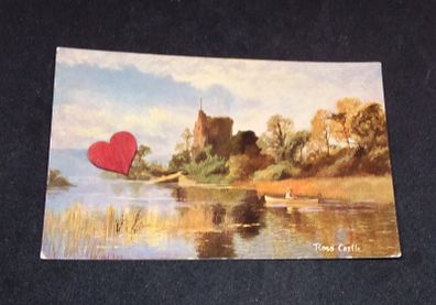 Ireland Postcard : Ross Castle , Killarney , Co. Kerry , " S. Hildesheimer " Postcard - 1920s