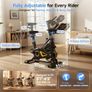 Exercise Bike for Home Use, Quiet Indoor Spin Bike with LED Display for Workout & Cardio, Magnetic Resistance Stationary Bike, APP Compatible, 350LB Weight Capacity Image 9