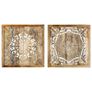 Hand-Carved Wall Panels 2 pcs Solid Mango Wood 60x60x2.5 cm Image 4