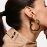 Bear silhouette earrings Image 6