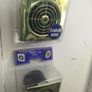 4" Brass Effect Fans Standard Image 3