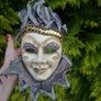 17cm hat not included venituan silver decorative mask Image 3