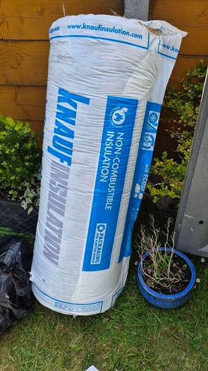 Knauf Earthwoll Loft Roll 44 Combi    Size 100mm