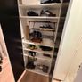 2 IKEA BILLY Shoe Storage Units with 4 HOGBO Glass Doors & 11 GREJIG Shoe Racks Image 6