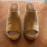 New Limited Edition M & S Suede Wedges Image 5
