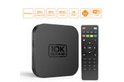 Smart TV Box Android 4K Video Decode Media Player Quad-Core Processor Supports Netflix YouTube Home Entertainment