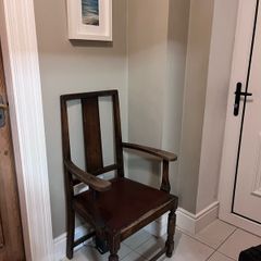 mid century carver armchair