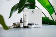 Grums Coffee Facial Gift Set - Face Scrub &amp; Mask + Face Cream + Face Serum