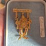 Vintage Swing Clown Brooch. Image 3