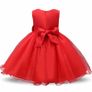 New Girls 3D Effect Flower Sleeveless Formal Party Dress Wedding Bridesmaid Sz 4-5yr Image 2