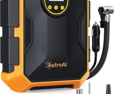 Tyre Inflator 12V DC Portable Air Compressor Auto Tyre Pump 100PSI with LED Light Digital Air Pump for Car Tyres Bicycles Other Inflatables (FREE POSTAGE)