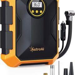 Tyre Inflator 12V DC Portable Air Compressor Auto Tyre Pump 100PSI with LED Light Digital Air Pump for Car Tyres Bicycles Other Inflatables (FREE POSTAGE)