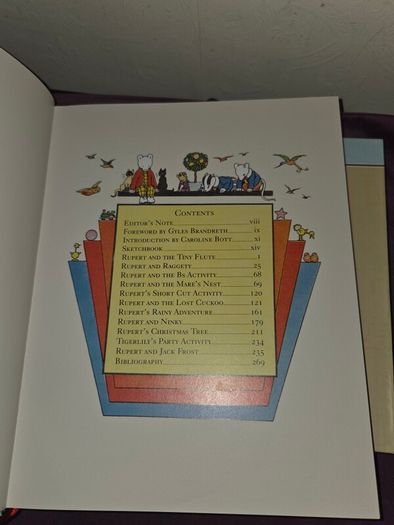 Rupert "A Collection of Favourite Stories" by Alfred E Bestall - Hardback
