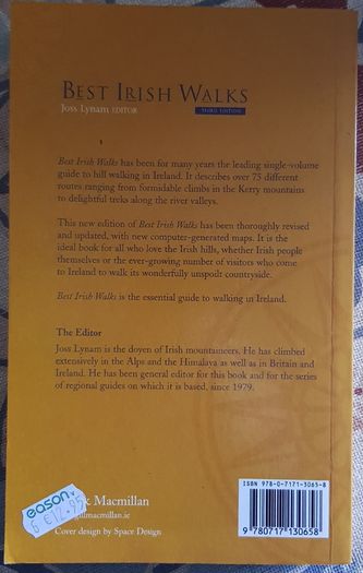 Best Irish Walks, Ed. Joss Lynam