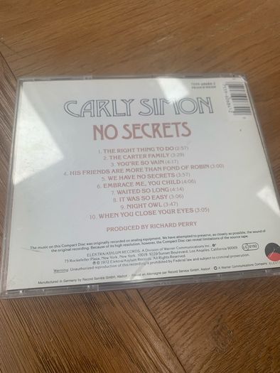 Carly Simon - No Secrets