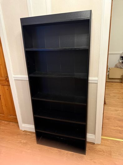 Two black bookcases FREE