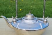 Silver-plated teapot