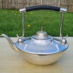 Silver-plated teapot