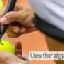 12 Practice Tennis Balls, Pressure less Training Exercise Tennis Balls with Easy Transport bag, Soft Rubber Tennis Balls Perfect for Beginners Training Lessons Pet Dog Playing Balls Image 6
