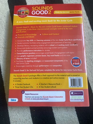 Sounds Good 2 Music Text Book/CDs