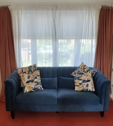 Velvet curtains