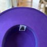 Purple wide brim hat Image 3