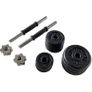 Complete Home Gym Bundle - Power Tower, Folding Bench, Dumbbell Set, Pump Barbell & Cable System Image 7