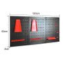 25pcs Metal Perforated Wall Mounted Tool Storage Organiser / Pegboard Image 2