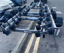 3200kg twin axle boat trailer