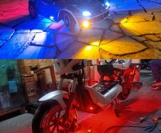2pcs 23MM DC12V LED Car Bumper Grill Lights |
