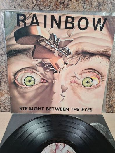 Rainbow Straight Between The Eyes Vinyl Lp Record 1982