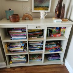 Living Room Shelving Unit with Drawer